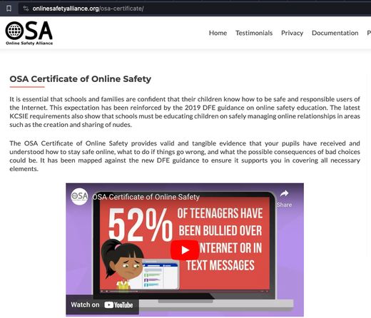 Online Safety Alliance